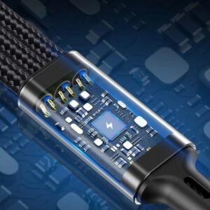 کابل تبدیل USB به MicroUSB/ Lightning/ Type-C تپک مدل AC36
