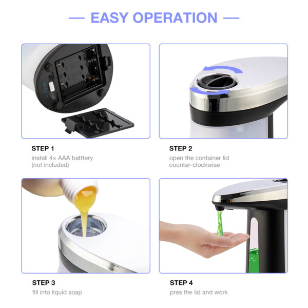 پمپ مایع دستشویی اتوماتیک مدل Solar V2