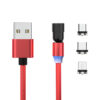 کابل تبدیل USB به MicroUSB USB-C لایتنینگ مدل 540 طول 1 متر