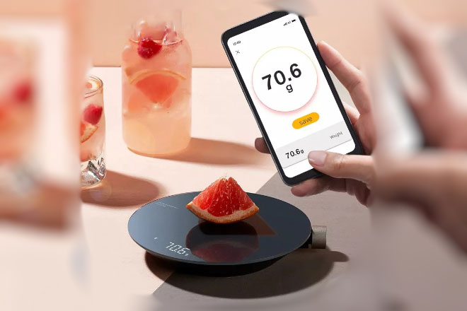 اتصال ترازو آشپزخانه هوشمند شیائومی به موبایل