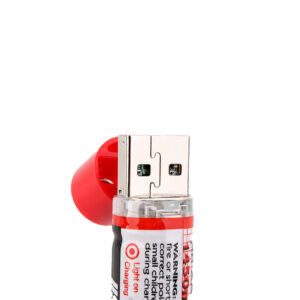باتری قلمی شارژی USB مدل NH-AA بسته دو عددی
