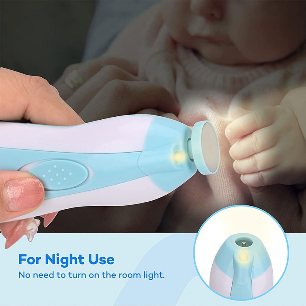 چراغ LED ست ناخن گیر برقی کودک showell