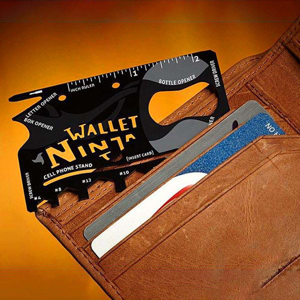 آچار-و-ابزار-چند-کاره-ninja-wallet-در-کیف-پول