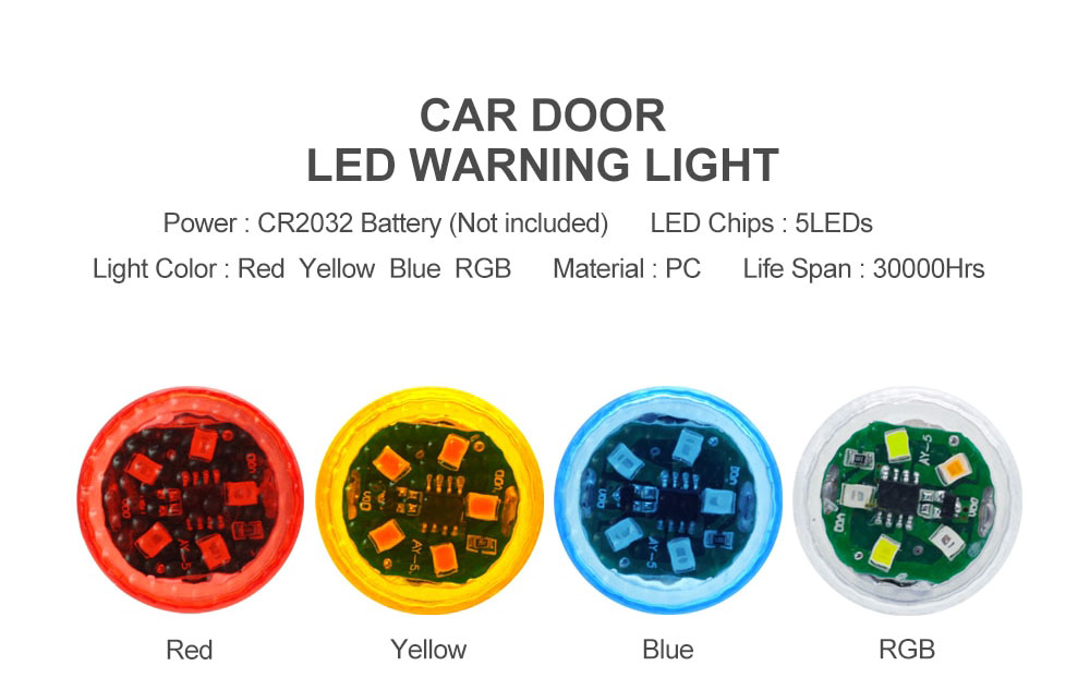 چراغ-خطر-درب-خودرو-مدل-wireless-بسته-دو-عددی-در-رنگهای-مختلف