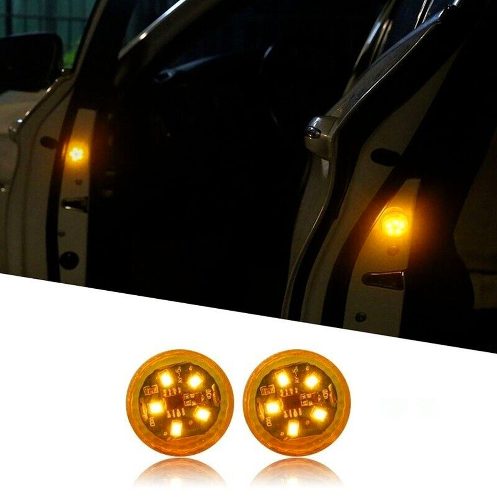 چراغ-خطر-درب-خودرو-مدل-wireless-بسته-دو-عددی-نارنجی