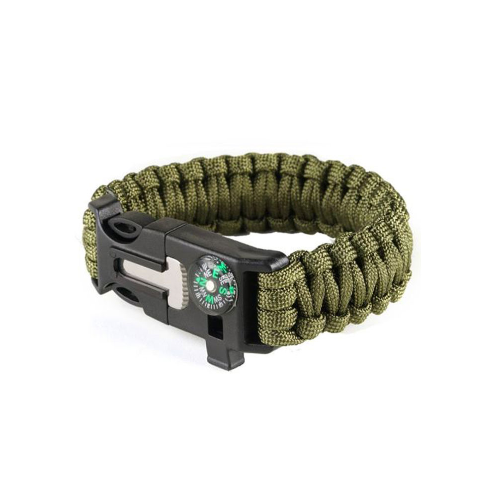 دستبند-پاراکورد-مدل-Tactical-1-سبز-تیره