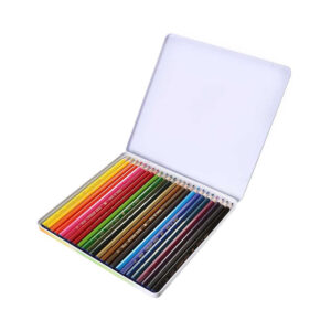 مداد-رنگی-24-رنگ-پارس-مداد-جعبه-فلزی