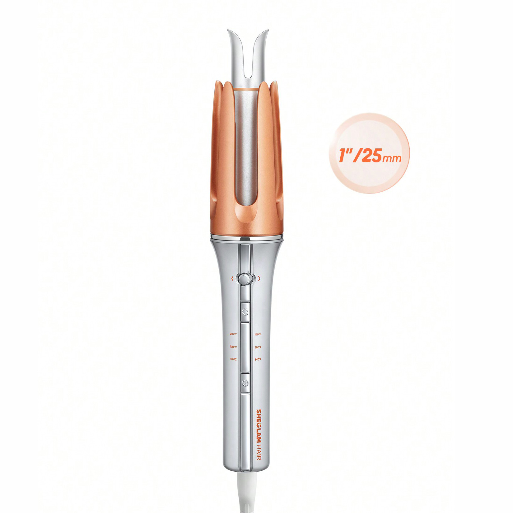 shein@v1@151 دستگاه فر کننده مو شیگلم مدل 25mm