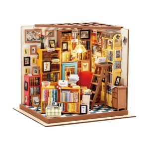 ساختنی خانه مینیاتوری رولایف مدل کتابخانه سم DG102