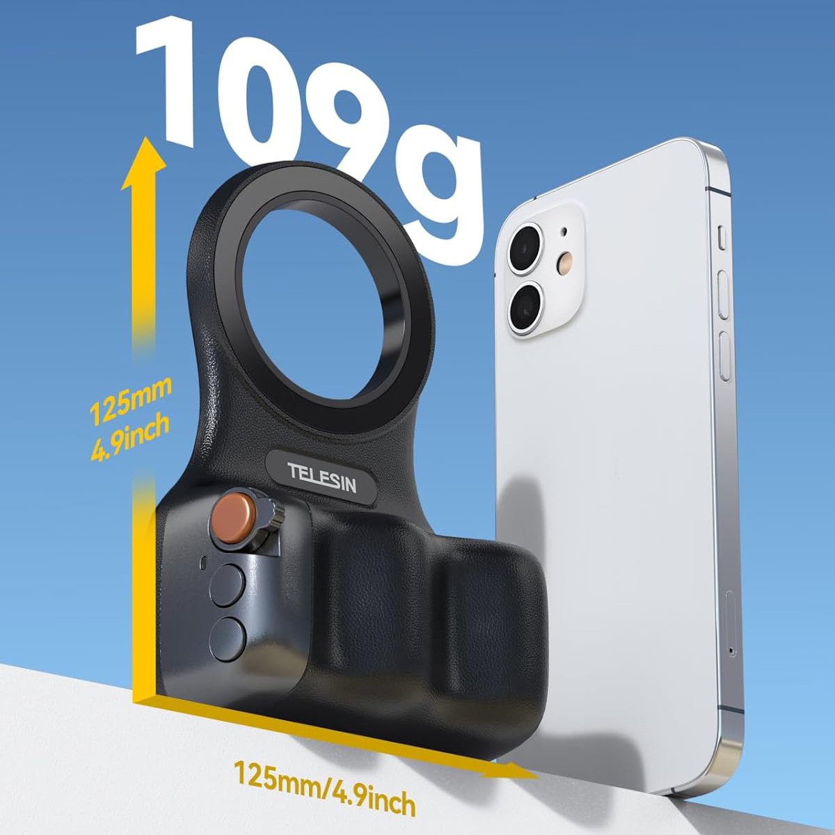 شاتر-مگنتی-عکاسی-موبایل-telesin-مدل-magnetic-grip-2-7 شاتر مگنتی عکاسی موبایل TELESIN مدل Magnetic Grip 2