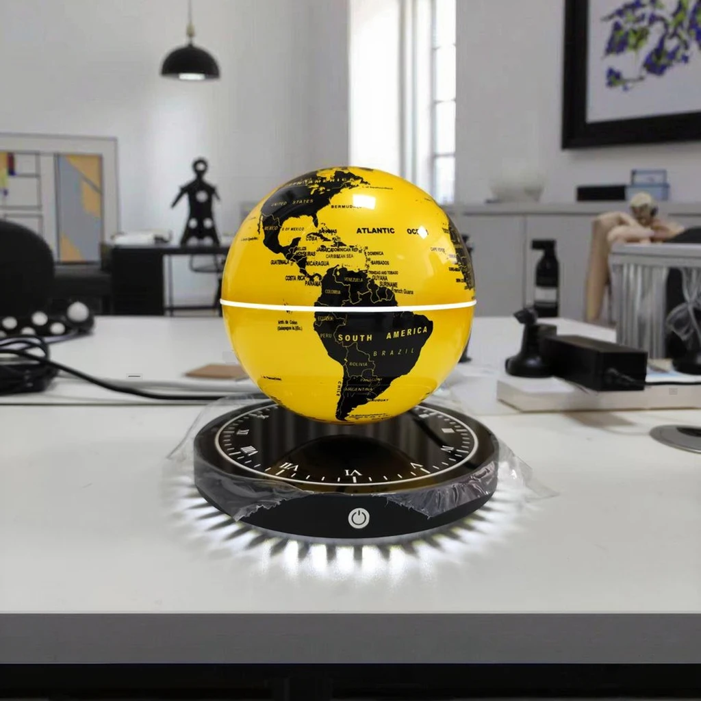 kx_11000032015166-2 گلوب معلق مغناطیسی LED مدل SIM10-CG-Globe با طراحی مدرن (ارسال 15 روز کاری)