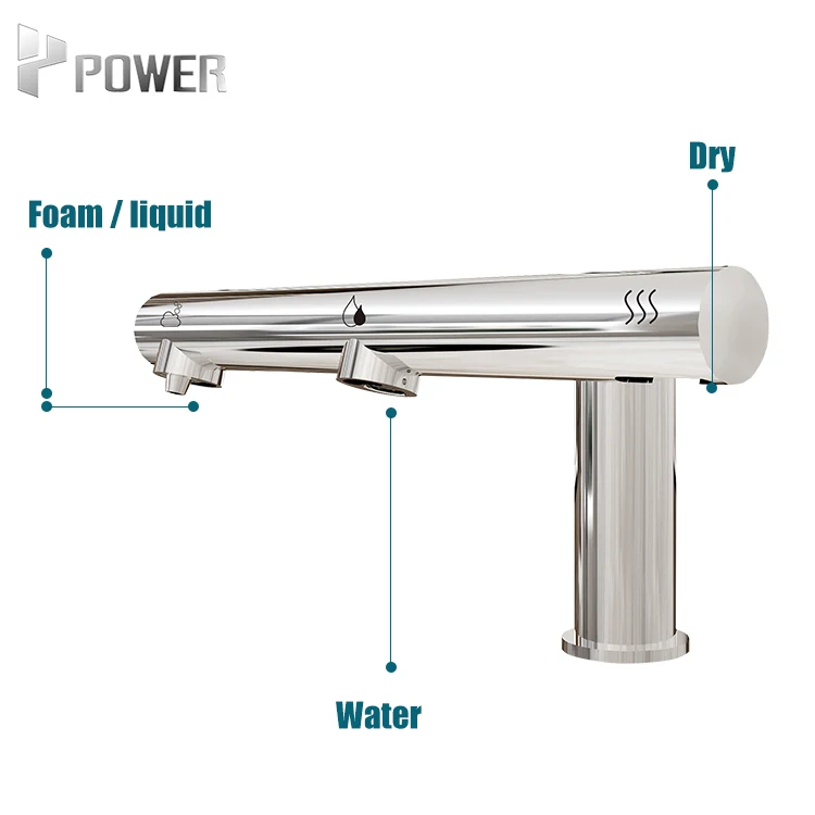 kx_1600752997661-1 دستگاه خشککن دست سهکاره POWER مدل PW-THD01 با مخزن صابون (ارسال 15 روز کاری)