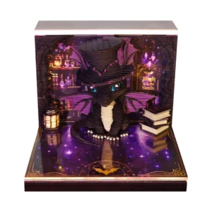 تقویم یادداشت سه بعدی Divine Dragon مدل دایناسور مرموز - هدیه‌ای لوکس برای تولد و کریسمس (ارسال 15 روز کاری)