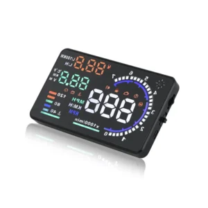 نمایشگر هوشمند HUD A8 Universal OBD2 با صفحه 5.5 اینچی و پروجکشن HD (ارسال 15 روز کاری)