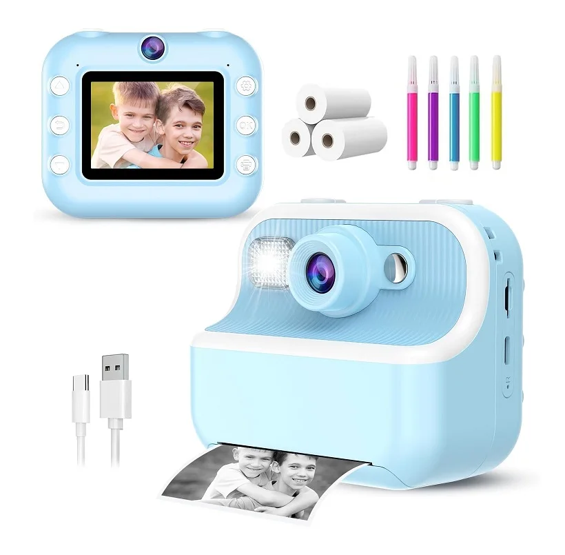 kx_1601385909021-3 دوربین آموزشی M8 Kids Learning Printing Camera مدل پرینتر برای کودکان (ارسال 15 روز کاری)