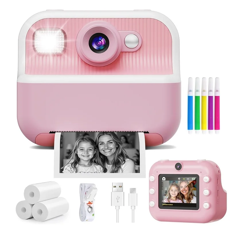 kx_1601385909021-2 دوربین آموزشی M8 Kids Learning Printing Camera مدل پرینتر برای کودکان (ارسال 15 روز کاری)