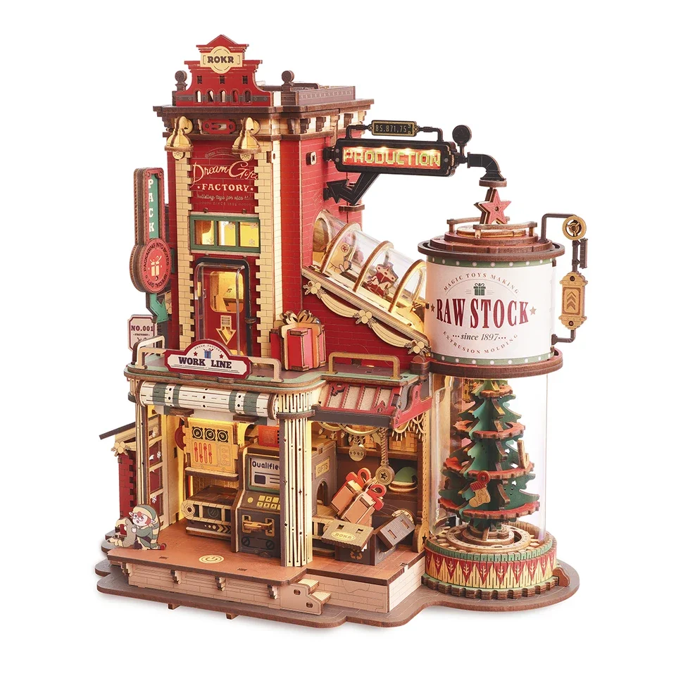 kx_1601829075368-1 پازل چوبی سهبعدی و جعبه موسیقی فانتزی For Dream Gift Factory (ارسال 15 روز کاری)