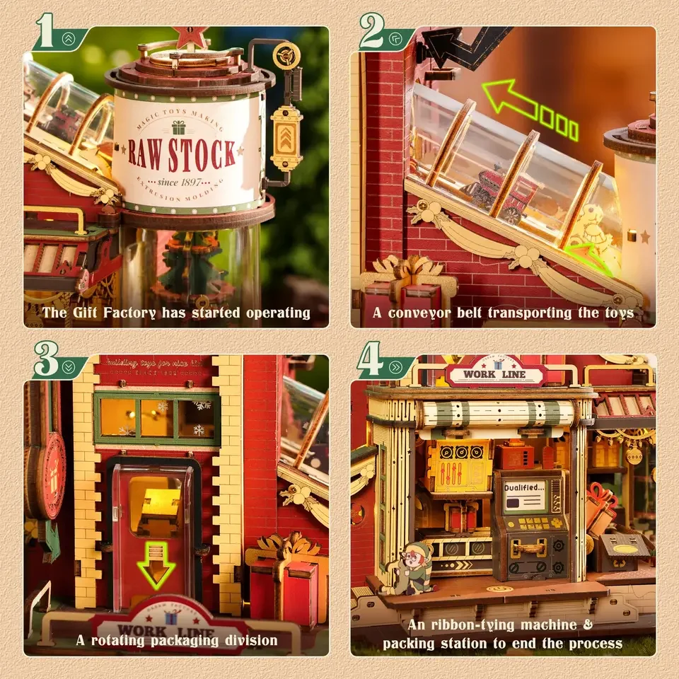 kx_1601829075368-5 پازل چوبی سهبعدی و جعبه موسیقی فانتزی For Dream Gift Factory (ارسال 15 روز کاری)