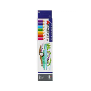 مداد-رنگی-6-رنگ-آدمیرال-جعبه-مقوایی