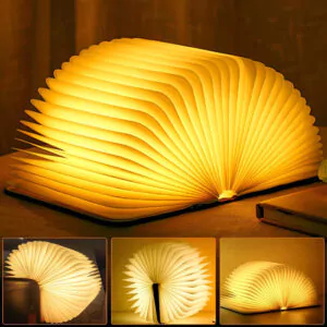 چراغ خواب رومیزی طرح کتاب مدل QL01